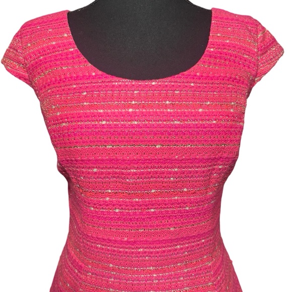 Lilly Pulitzer pink and gold dress size 2 - Picture 3 of 7